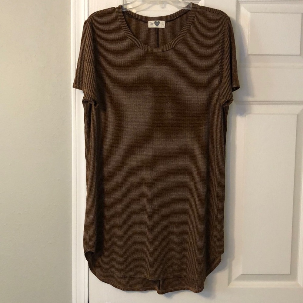 Striped T-shirt Dress